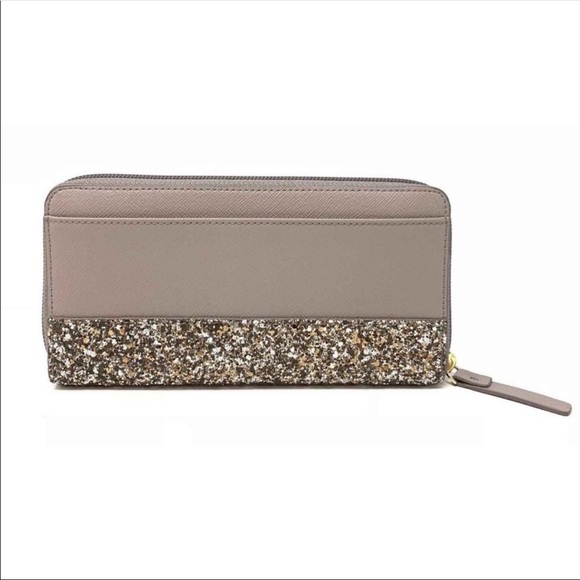 Kate Spade sparkle tote & wallet / penny & neda - Picture 5 of 8